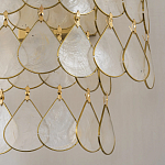 Бра с декором из натуральной морской ракушки Iridescent Light варинант исполнения - 7 | Loft Concept в Костроме