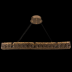 Люстра волнистой формы с текстурной огранкой Reflection of Reality варинант исполнения - 6 | Loft Concept в Костроме