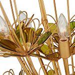 Люстра золотого цвета в форме цветка Hanging Flowers варинант исполнения - 1 | Loft Concept в Костроме