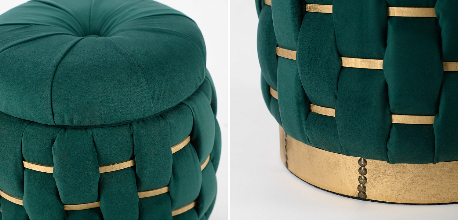 Пуф Verde Green Pouf Пуф Verde Green Pouf - Loft-Concept в Костроме