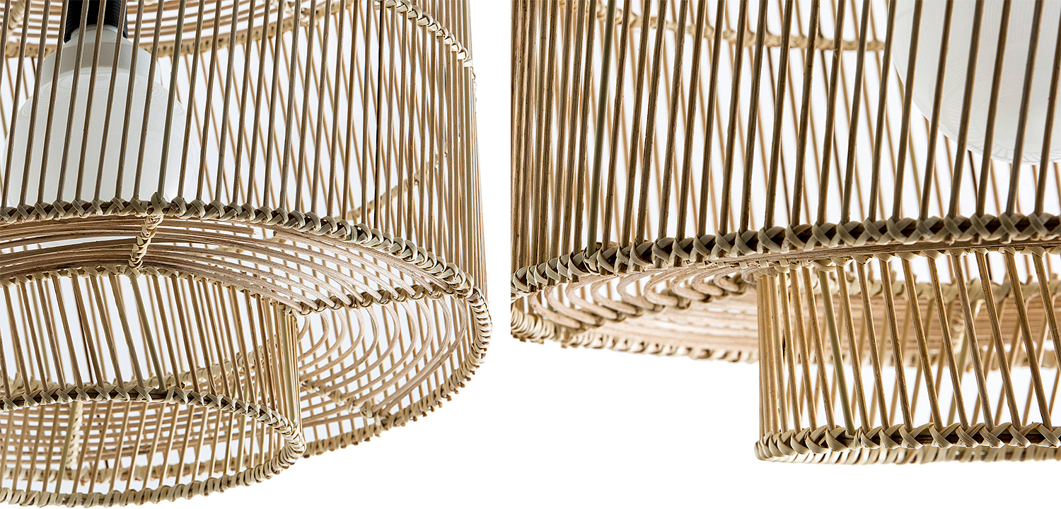 Подвесной светильник Larsen Wicker Bamboo Подвесной светильник Larsen Wicker Bamboo - Loft-Concept в Костроме