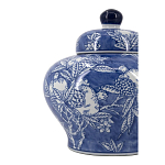 Ваза с крышкой в китайском стиле Гранатовое дерево Blooming Pomegranate варинант исполнения - 11 | Loft Concept в Костроме