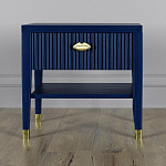 Прикроватная тумбочка с ящиком Elsa Dreams Blue варинант исполнения - 5 | Loft Concept в Костроме