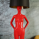 Лампа MANNEQUIN LAMP с абажуром созерцание силуэта варинант исполнения - 6 | Loft Concept в Костроме