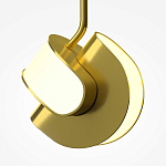 Подвесной светильник в цвете Латунь Levix варинант исполнения - 3 | Loft Concept в Костроме