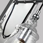 Бра с плафоном в форме колокола из прозрачного стекла с пузырьками Feiss варинант исполнения - 2 | Loft Concept в Костроме