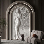 Барельеф NAKED варинант исполнения - 2 | Loft Concept в Костроме