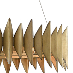 Люстра круглая с фактурным абажуром Graduated Heights варинант исполнения - 1 | Loft Concept в Костроме