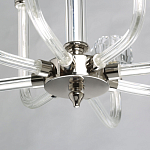 Люстра с 8-ю лампами и гранеными стеклянными плафонами Prism Gala варинант исполнения - 11 | Loft Concept в Костроме