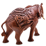 Статуэтка из дерева суар в виде слона Two Tusks варинант исполнения - 2 | Loft Concept в Костроме