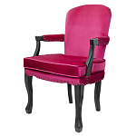 Кресло Aubrey Classical Armchair rose velour варинант исполнения - 3 | Loft Concept в Костроме