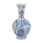 Ваза фарфоровая с синими цветочными мотивами Independence варинант исполнения - 2 | Loft Concept в Костроме