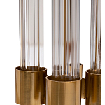 Торшер металлический со стеклянным основанием Intersection варинант исполнения - 2 | Loft Concept в Костроме