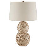 Настольная лампа с декоративными элементами в виде ракушек Frosting варинант исполнения - 3 | Loft Concept в Костроме