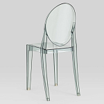 Прозрачный стул с серым оттенком LOUIS GHOST CHAIR варинант исполнения - 5 | Loft Concept в Костроме