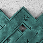 Панно «Земля Биармии» варинант исполнения - 3 | Loft Concept в Костроме