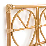 Настенная вешалка из ротанга Wila Wall Hanger L варинант исполнения - 4 | Loft Concept в Костроме