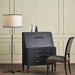 Торшер с тканевым абажуром в форме цилиндра Pinwheel Shape Base варинант исполнения - 5 | Loft Concept в Костроме