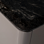 Тумба под телевизор с мраморной столешницей Presentability варинант исполнения - 3 | Loft Concept в Костроме