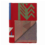 Плед хлопковый по мотивам чувашских орнаментов Ural and Siberian Patterns варинант исполнения - 2 | Loft Concept в Костроме