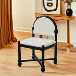 Дизайнерский стул деревянный с полукруглой спинкой Highquality варинант исполнения - 2 | Loft Concept в Костроме