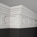 Карниз с орнаментом KO-27 варинант исполнения - 1 | Loft Concept в Костроме