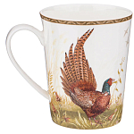 Кружка из фарфора с изображением фазанов 480 мл Hunting Porcelain Collection варинант исполнения - 1 | Loft Concept в Костроме