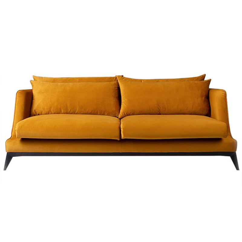 Диван Gaultier Sofa Шафрановый Диван Gaultier Sofa Шафрановый в Костроме | Loft Concept