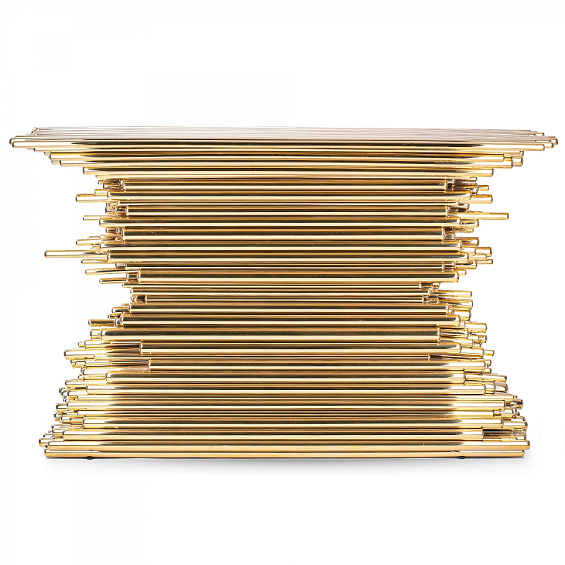 Консоль Console Golden Pipe Латунь Консоль Console Golden Pipe Латунь в Костроме | Loft Concept