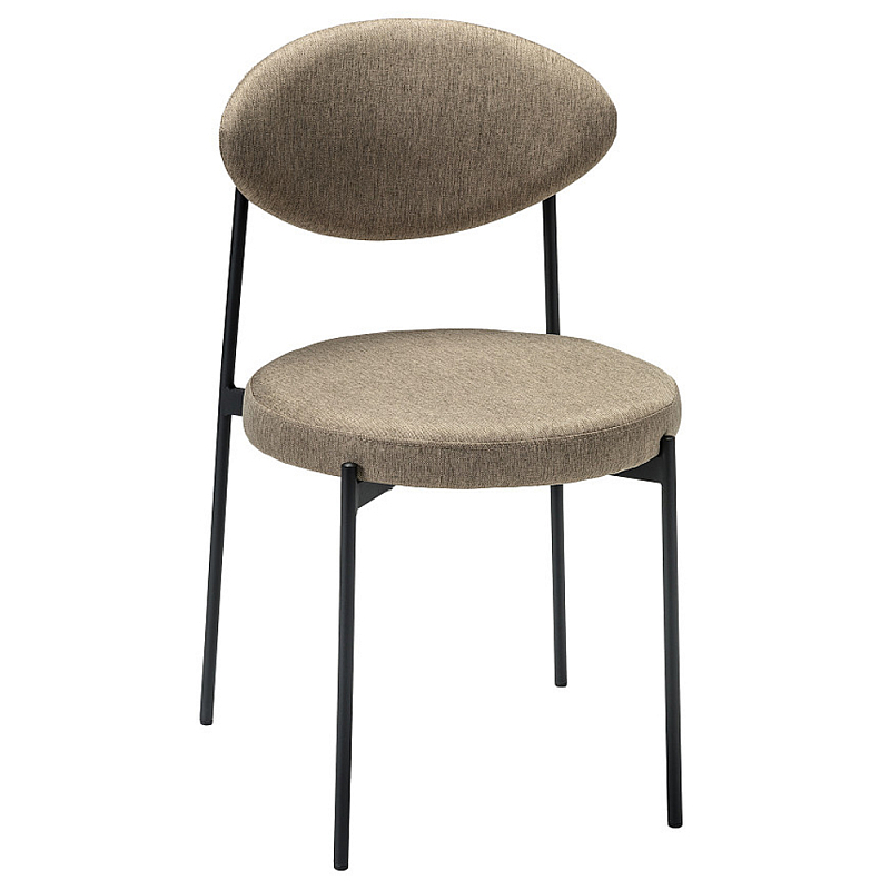 Стул металлический с мягкой спинкой и сиденьем Alfie Chair Мульти Стул металлический с мягкой спинкой и сиденьем Alfie Chair Мульти в Костроме | Loft Concept