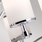 Люстра с белыми стеклянными плафонами в форме цилиндра Feiss варинант исполнения - 8 | Loft Concept в Костроме