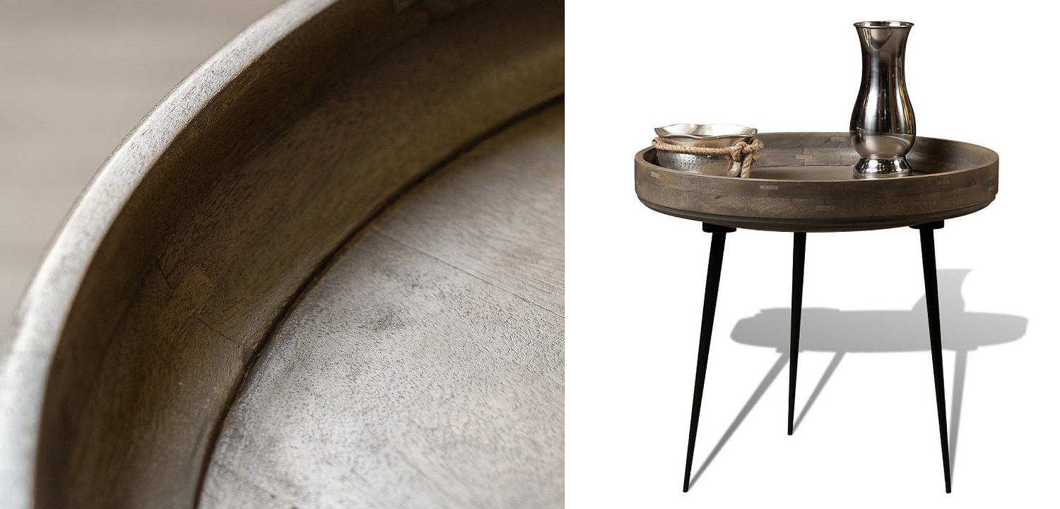 Кофейный стол Davidson Coffee Table platinum 47 Кофейный стол Davidson Coffee Table platinum 47 - Loft-Concept в Костроме