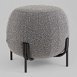 Пуф Флик ткань букле тёмно-серый варинант исполнения - 1 | Loft Concept в Костроме