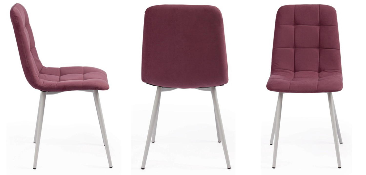 Стул Nancy Velour Plum Chair Стул Nancy Velour Plum Chair - Loft-Concept в Костроме