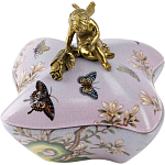 Фарфоровая шкатулка Butterflies and an angel варинант исполнения - 1 | Loft Concept в Костроме