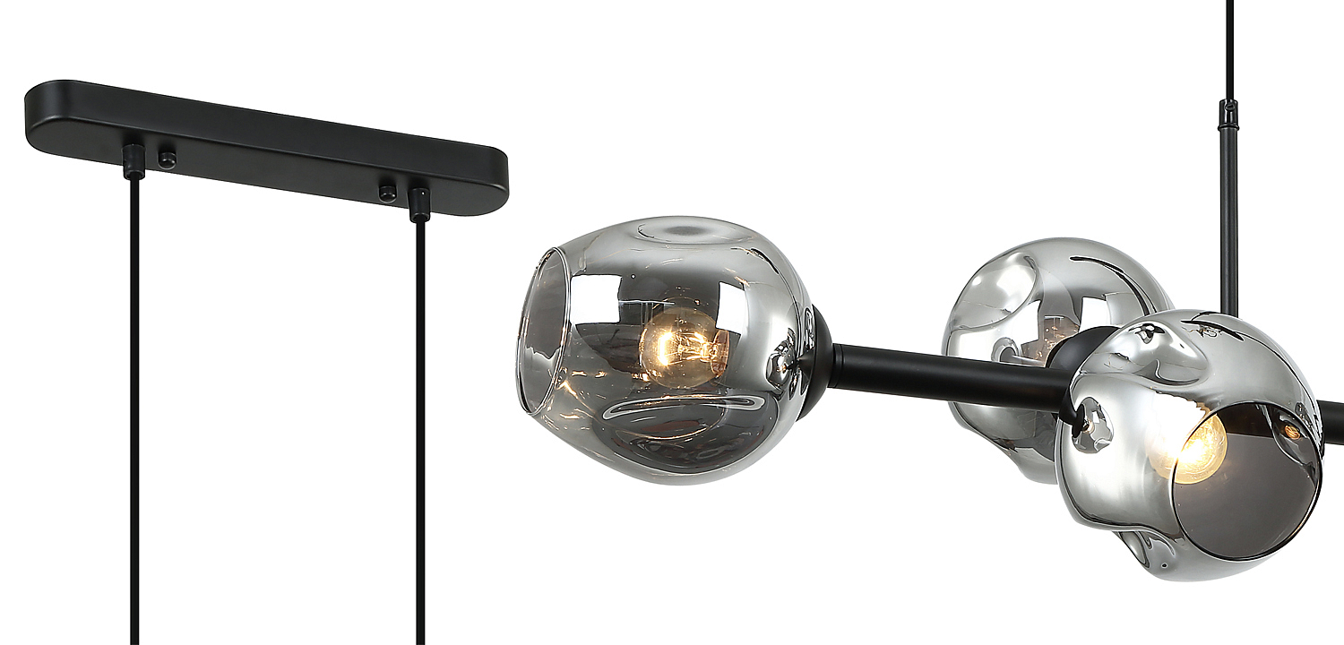 Люстра Branching Bubble Chandelier Line Gray Люстра Branching Bubble Chandelier Line Gray - Loft-Concept в Костроме
