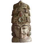 Арт-объект на стену Маска из массива акации Acacia Mask варинант исполнения - 2 | Loft Concept в Костроме