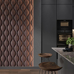 Гипсовая 3D панель с принтографией PM-108 варинант исполнения - 1 | Loft Concept в Костроме