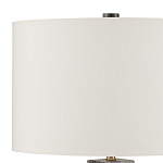 Настольная лампа с корпусом из серого мрамора Breathtaking View варинант исполнения - 2 | Loft Concept в Костроме