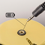 Настольная лампа фигурная цвета золото с гладким абажуром Высота 16 см Sophia варинант исполнения - 8 | Loft Concept в Костроме