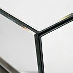 Тумбочка зеркальная с ящиком Mirror Chrome Cabinet варинант исполнения - 3 | Loft Concept в Костроме