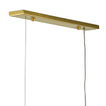 Люстра прямоугольная с белыми цилиндрическими абажурами White Ribbon варинант исполнения - 3 | Loft Concept в Костроме