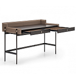 Письменный стол прямоугольный с 2-мя выдвижными ящиками Bristol варинант исполнения - 1 | Loft Concept в Костроме