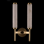 Бра с 2-мя цилиндрическими каменными плафонами Wand of Light варинант исполнения - 2 | Loft Concept в Костроме