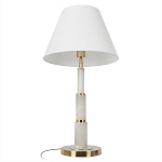 Настольная лампа с белым конусовидным абажуром More Tender варинант исполнения - 3 | Loft Concept в Костроме