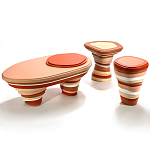 Приставной столик Vorlon Desert Side Table варинант исполнения - 3 | Loft Concept в Костроме