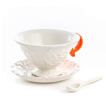 Чайная пара Seletti I-Tea Orange варинант исполнения - 1 | Loft Concept в Костроме