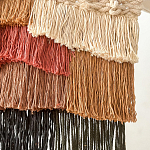 Текстильное Панно с бахромой варинант исполнения - 1 | Loft Concept в Костроме