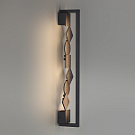 Бра вертикальное с черными кругами и квадратами Gravyura варинант исполнения - 4 | Loft Concept в Костроме