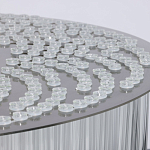 Люстра круглая с прозрачными стеклянными трубками Nembus варинант исполнения - 10 | Loft Concept в Костроме